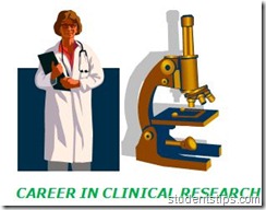 CAREER IN CLINICAL RESEARCH